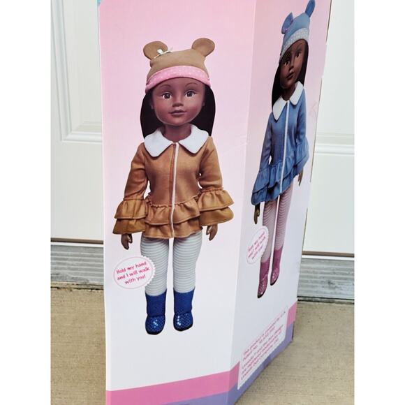 NEW WISPY WALKER 27" WALKING DOLL African American Latino Life Size Doll Gift - Picture 13 of 15